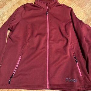 Polaris Woman's Snow Mid layer Zip Sweatshirt Women's Size 2XL